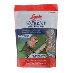 Lyric Supreme Assorted Species Sunflower Seeds Wild Bird Food 4.5 Lb