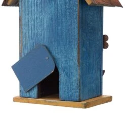 Glitzhome 10.25 In. H X 4.75 In. W X 6.25 In. L Metal And Wood Bird House -Nestify Shop 0bf3efaa 07ae 41e5 b76b 978daaa115f7
