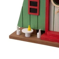 Glitzhome 9.25 In. H X 5.12 In. W X 9.45 In. L Wood Bird House -Nestify Shop 0ecd62f1 1321 49d3 8a33 8600de734d2e