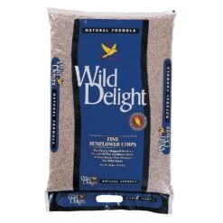 Wild Delight Assorted Species Sunflower Chips Wild Bird Food 20 Lb