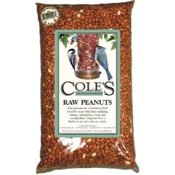Cole's Assorted Species Raw Peanuts Wild Bird Food 10 Lb