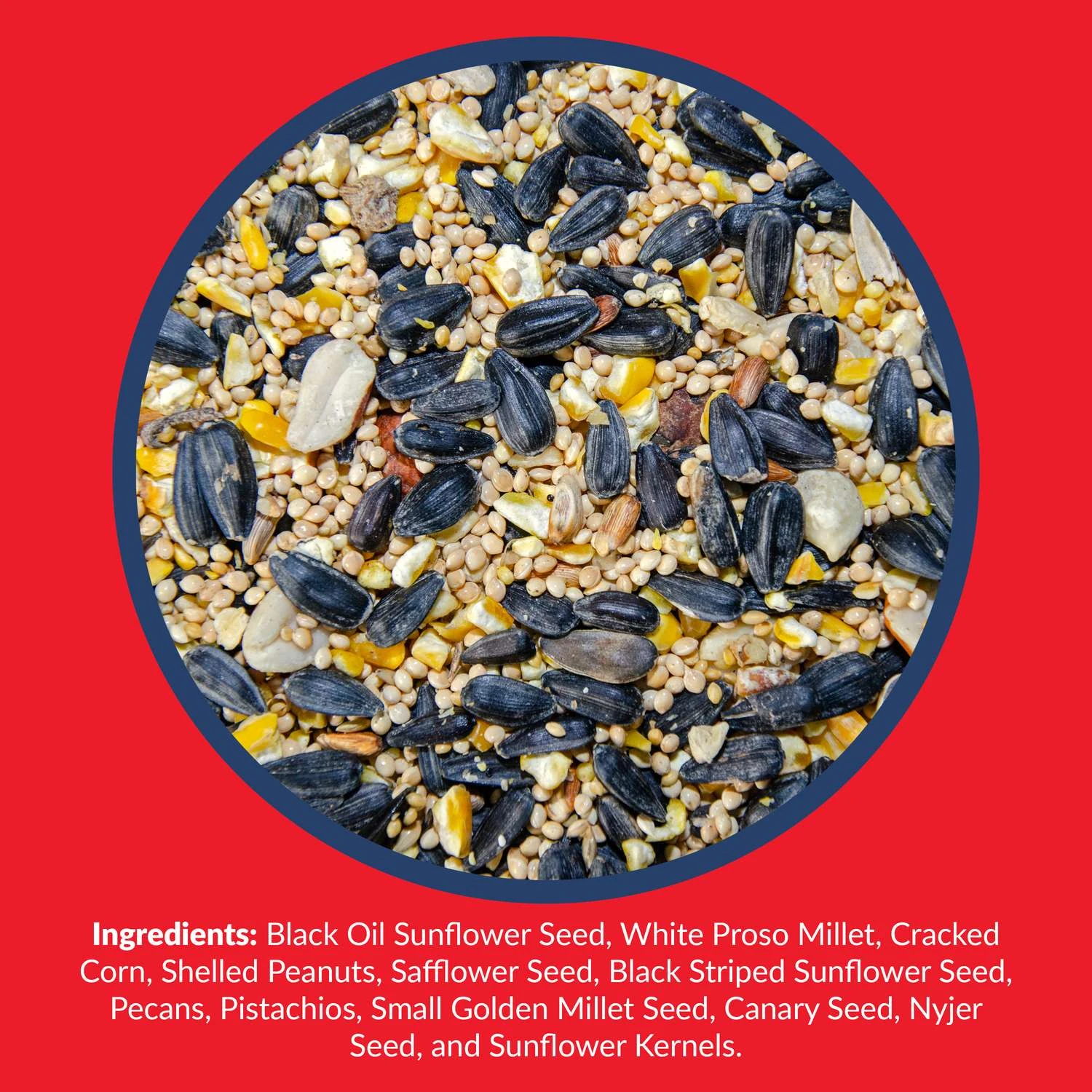 Lyric Supreme Assorted Species Sunflower Seeds Wild Bird Food 20 Lb 2 Lyric Supreme Assorted Species Sunflower Seeds Wild Bird Food 20 Lb - Image 2