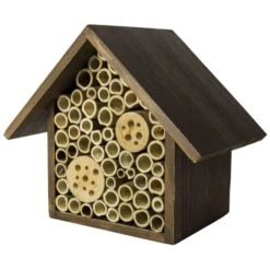 SuperMoss 7.5 In. H X 5.5 In. W X 4.75 In. L Wood Insect House