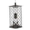 Birdscapes Wild Bird 3 Lb Metal/Plastic Bird Feeder 4 Ports