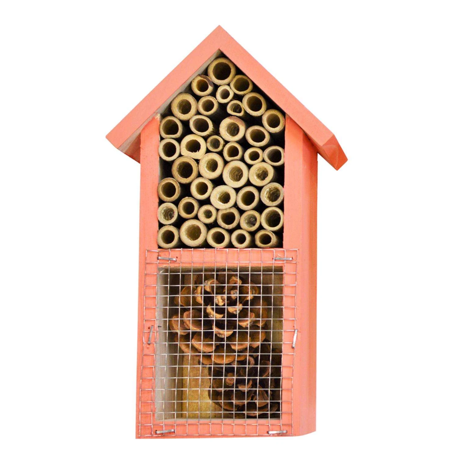 Nature's Way Better Gardens 9 In. H X 3.5 In. W X 5 In. L Wood Insect House 2 Nature's Way Better Gardens 9 In. H X 3.5 In. W X 5 In. L Wood Insect House - Image 2