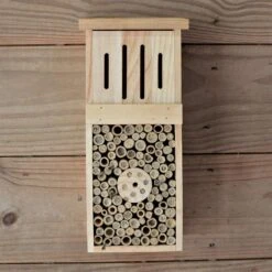 Nature's Way 13.6 In. H X 4.5 In. W X 5.9 In. L Wood Insect House -Nestify Shop 2c377f1d b20c 40ce a9d9 005e15c6a25e