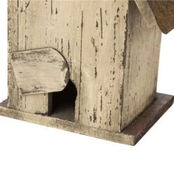 Glitzhome 13.9 In. H X 5 In. W X 7.28 In. L Metal And Wood Bird House -Nestify Shop 2f13f3c1 2efb 4ee0 ab96 ffeb08cebafe