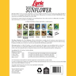 Lyric Assorted Species Black Oil Sunflower Seed Wild Bird Food 10 Lb