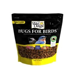 Wild Delight Bugs For Birds Assorted Species Dried Mealworm Wild Bird Food 16 Oz
