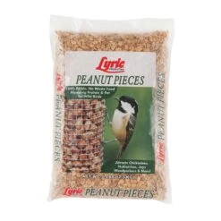 Lyric Chickadee And Nuthatch Peanut Pieces Wild Bird Food 5 Lb