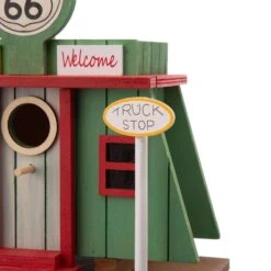 Glitzhome 9.25 In. H X 5.12 In. W X 9.45 In. L Wood Bird House -Nestify Shop 32b36f62 7e47 48fc 8659 9b479814887c