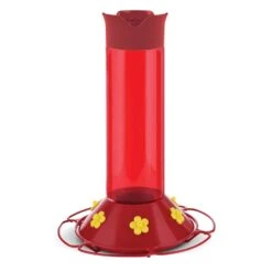 Perky-Pet Hummingbird 30 Oz Plastic Nectar Feeder 6 Ports