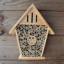 Nature's Way 11.81 In. H X 4.13 In. W X 9.84 In. L Wood Insect House -Nestify Shop 3bb9c654 975b 4dbf 944f de2b5459a4be