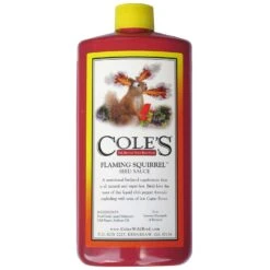 Cole's Flaming Squirrel Assorted Species Soybean Oil Seed Sauce 16 Oz