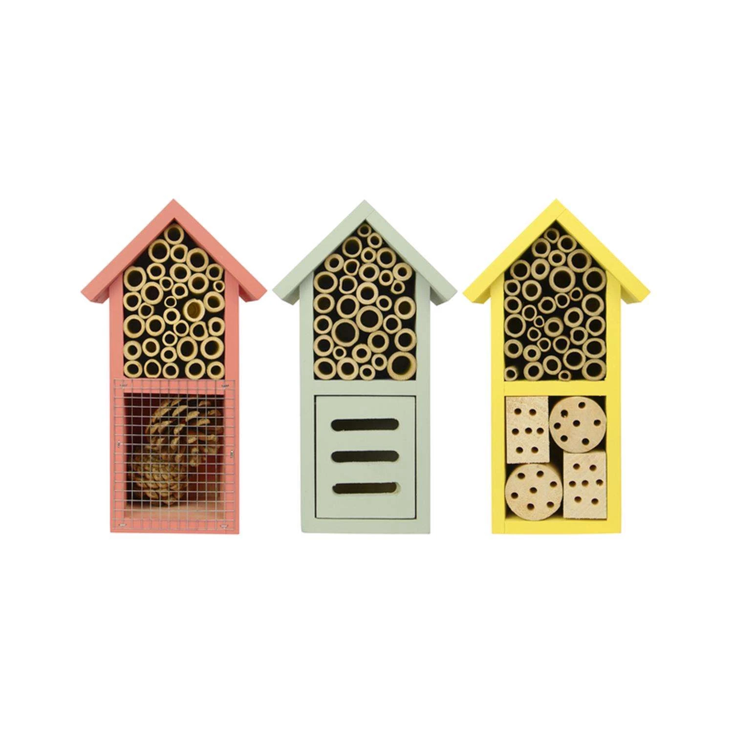 Nature's Way Better Gardens 9 In. H X 3.5 In. W X 5 In. L Wood Insect House 1 Nature's Way Better Gardens 9 In. H X 3.5 In. W X 5 In. L Wood Insect House