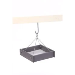 Birds Choice Green Solutions Wild Bird 2 Qt Plastic Hanging Platform Bird Feeder 1 Ports