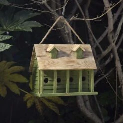 Glitzhome 12.25 In. H X 8.75 In. W X 14.25 In. L Metal And Wood Bird House -Nestify Shop 49f3f44c 36bf 46eb b4b8 f70142c73efd