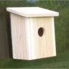 Songbird Essentials 8 In. H X 6.5 In. W X 5.5 In. L Wood Bird House