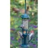 Brome Bird Care SquirrelBuster Wild Bird And Finch 0.75 Lb Metal/Plastic Bird Feeder