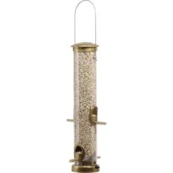Aspects Aspects Songbird 1.25 Qt Polycarbonate Seed Tube Bird Feeder 4 Ports