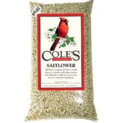 Cole's Assorted Species Safflower Seeds Wild Bird Food 10 Lb
