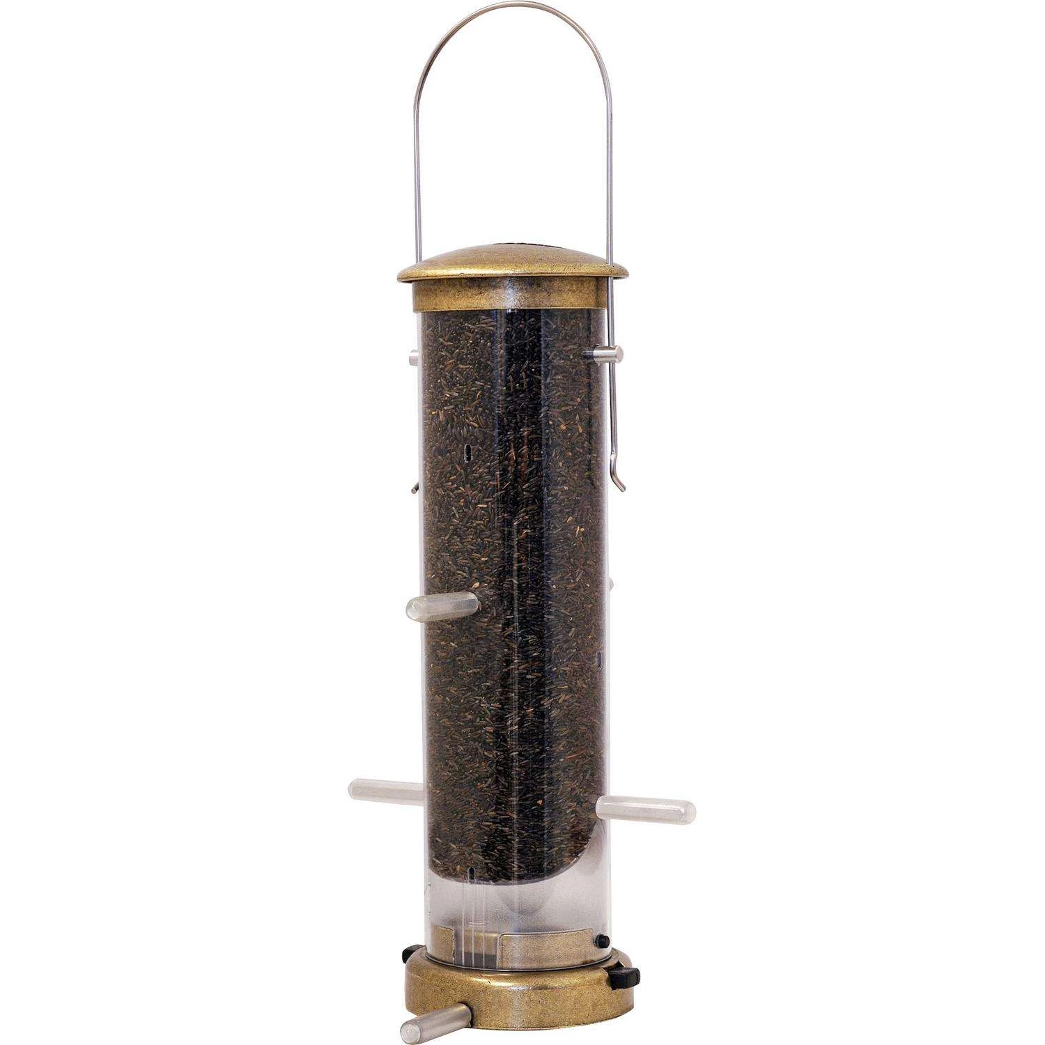 Aspects Aspects Wild Bird And Finch 0.75 Qt Polycarbonate Thistle Tube Bird Feeder 6 Ports 1 Aspects Aspects Wild Bird And Finch 0.75 Qt Polycarbonate Thistle Tube Bird Feeder 6 Ports