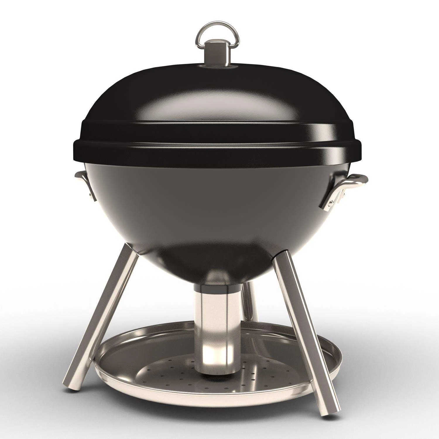 Woodlink 2.5 Lb Metal Kettle Grill Bird Feeder (ASSORTED COLORS) 3 Woodlink 2.5 Lb Metal Kettle Grill Bird Feeder (ASSORTED COLORS) - Image 3