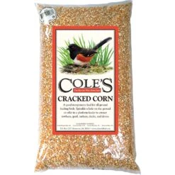 Cole's Assorted Species Cracked Corn Wild Bird Food 10 Lb