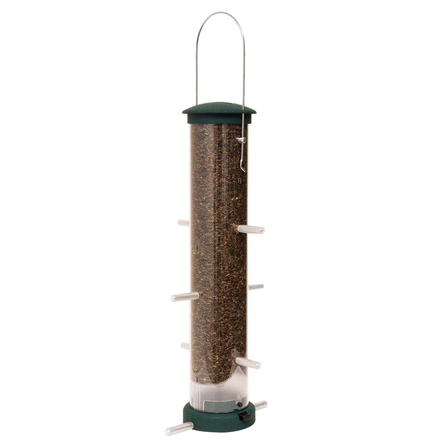 Aspects Aspects Goldfinch 1.25 Qt Polycarbonate Tube Bird Feeder 8 Ports 1 Aspects Aspects Goldfinch 1.25 Qt Polycarbonate Tube Bird Feeder 8 Ports