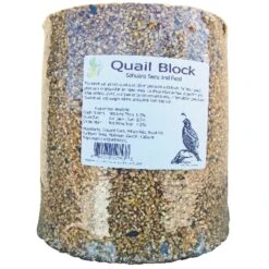 Sahuaro Seed Quail Block Assorted Species Milo And Corn Bird Food Block 21 Lb