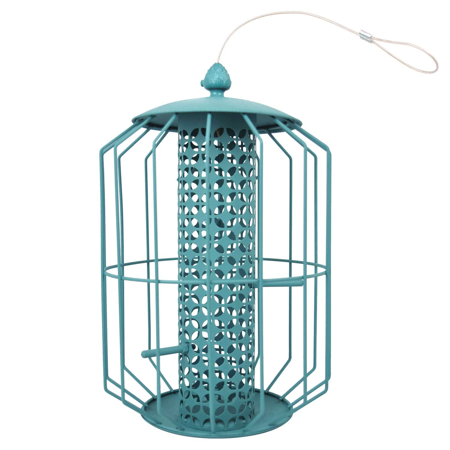 Perky-Pet Wild Bird 1 Lb Metal Cage Bird Feeder 2 Ports 1 Perky-Pet Wild Bird 1 Lb Metal Cage Bird Feeder 2 Ports