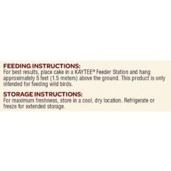 Kaytee Cardinal Black Oil Sunflower Seed Seed Cake 1.85 Lb -Nestify Shop 83bdf481 c14e 4d40 a388 577aaeaaaee4