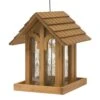 Perky-Pet Wild Bird 3.5 Lb Cedar Mountain Chapel Bird Feeder 1 Ports