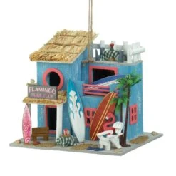 Zingz & Thingz 8.75 In. H X 7.75 In. W X 10.25 In. L Wood Bird House