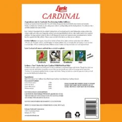 Lyric Cardinal Sunflower Seeds Wild Bird Food 3.75 Lb -Nestify Shop 934c747e 1037 4c7d 98a1 c8309889769e