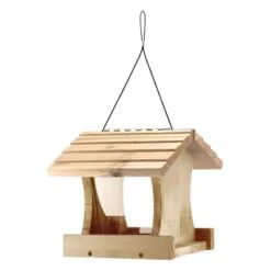Audubon Wild Bird 2.5 Lb Cedar Platform Bird Feeder 1 Ports