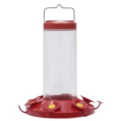 Perky-Pet Hummingbird 48 Oz Glass/Plastic Nectar Feeder 6 Ports