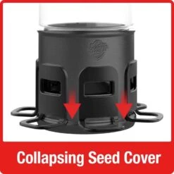 Nature's Way Squirrel Shield Wild Bird 4 Qt Metal Pro Bird Feeder 6 Ports -Nestify Shop 96a916f9 3bab 472e 9b0d e9815176a5af