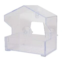 Perky-Pet Wild Bird 0.5 Lb Plastic Window Bird Feeder 1 Ports