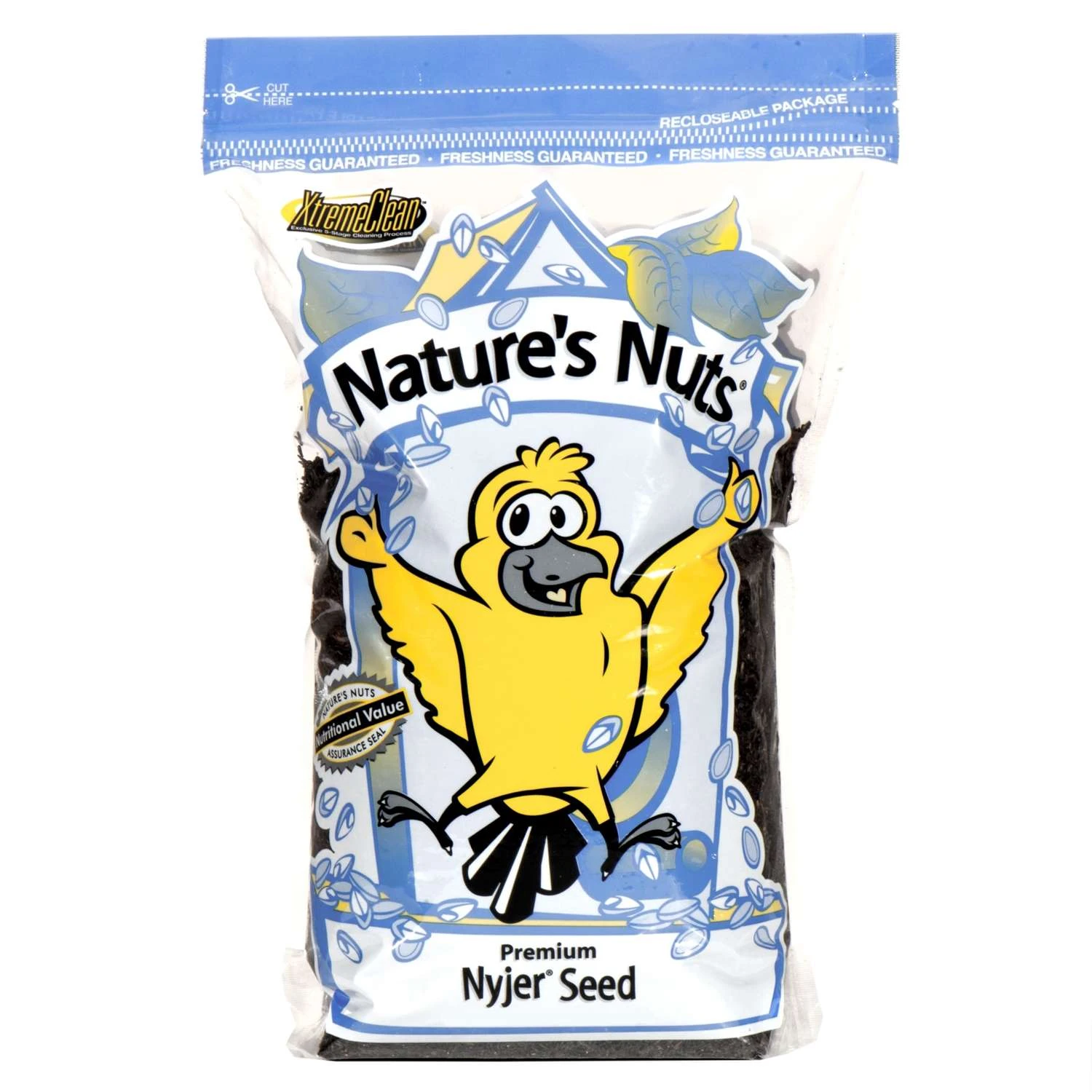 Nature's Nuts XtremeClean Assorted Species Nyjer Seed Wild Bird Food 25 Lb