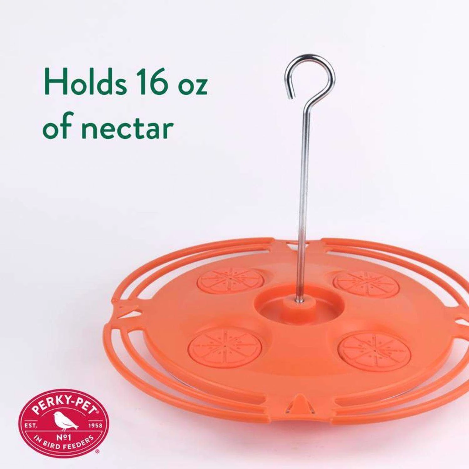 Perky-Pet Oriole 16 Oz Plastic Tray Nectar Feeder 4 Ports 5 Perky-Pet Oriole 16 Oz Plastic Tray Nectar Feeder 4 Ports - Image 5