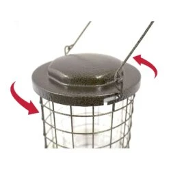 Perky-Pet Squirrel Stumper Wild Bird 3 Lb Metal/Plastic Bird Feeder 8 Ports -Nestify Shop a5332e44 f424 42eb 996e 147c99c91d7e