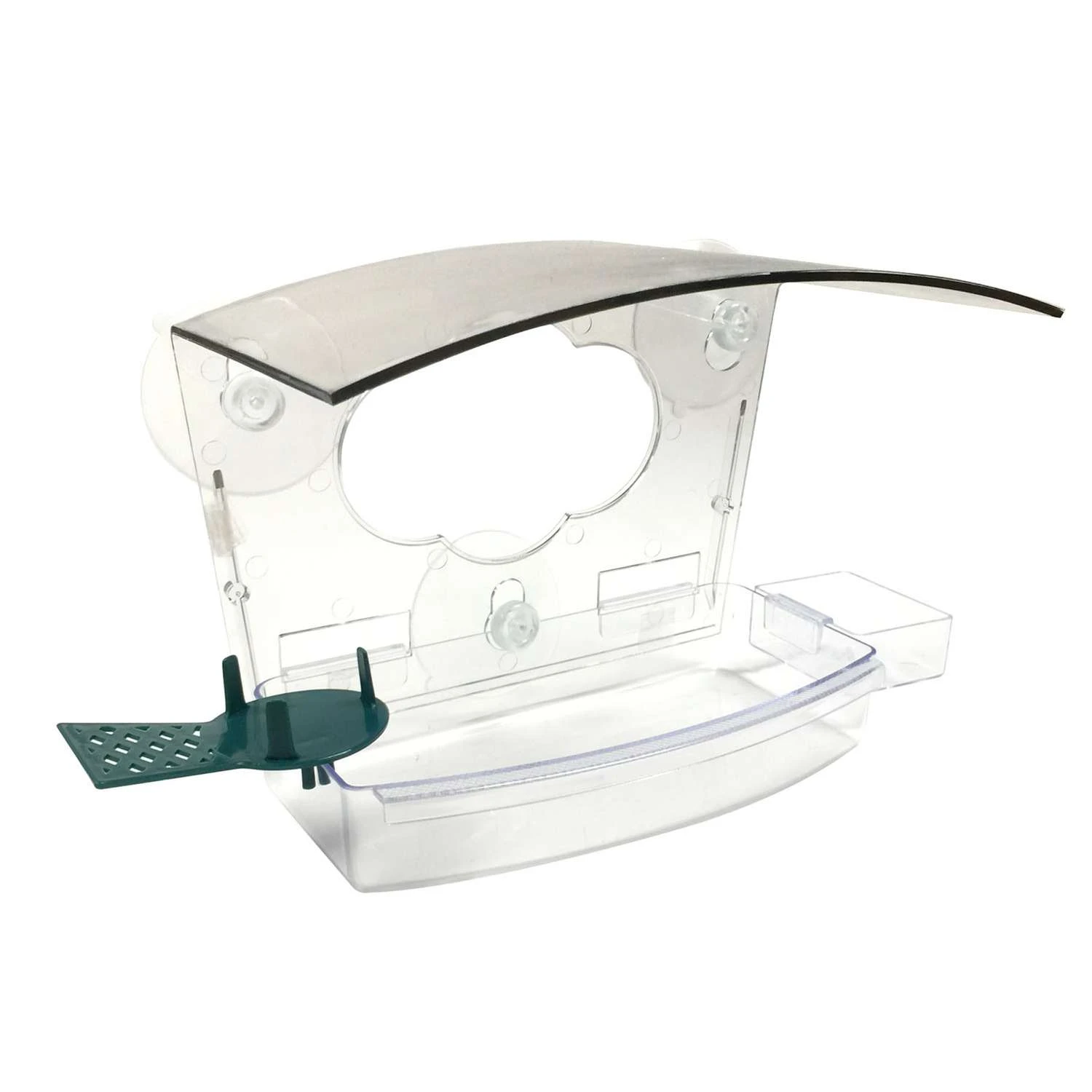 Audubon Wild Bird 1 Lb Plastic Window Mount Bird Feeder 2 Ports 2 Audubon Wild Bird 1 Lb Plastic Window Mount Bird Feeder 2 Ports - Image 2