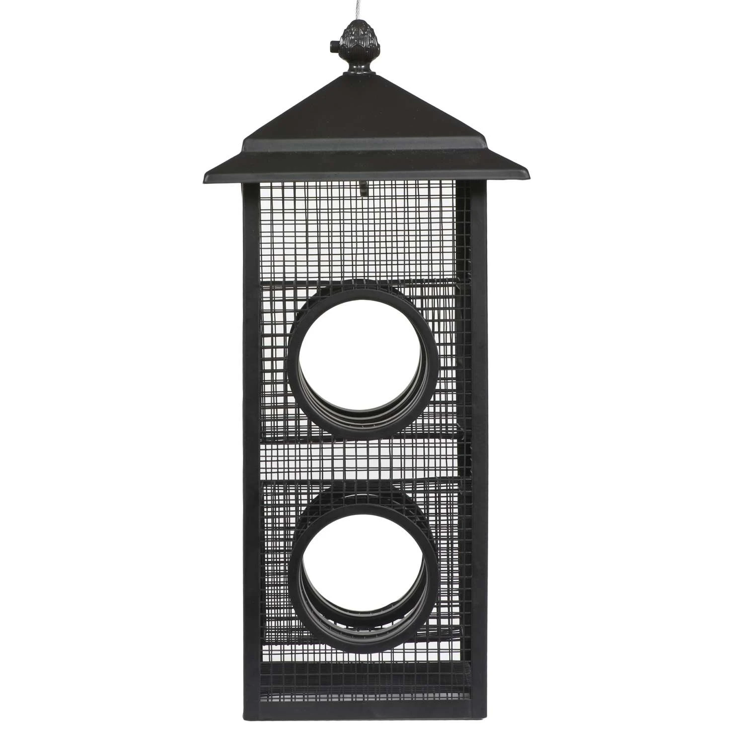 Perky-Pet Wild Bird 2 Lb Metal Mesh Fly-Thru Bird Feeder 8 Ports 2 Perky-Pet Wild Bird 2 Lb Metal Mesh Fly-Thru Bird Feeder 8 Ports - Image 2