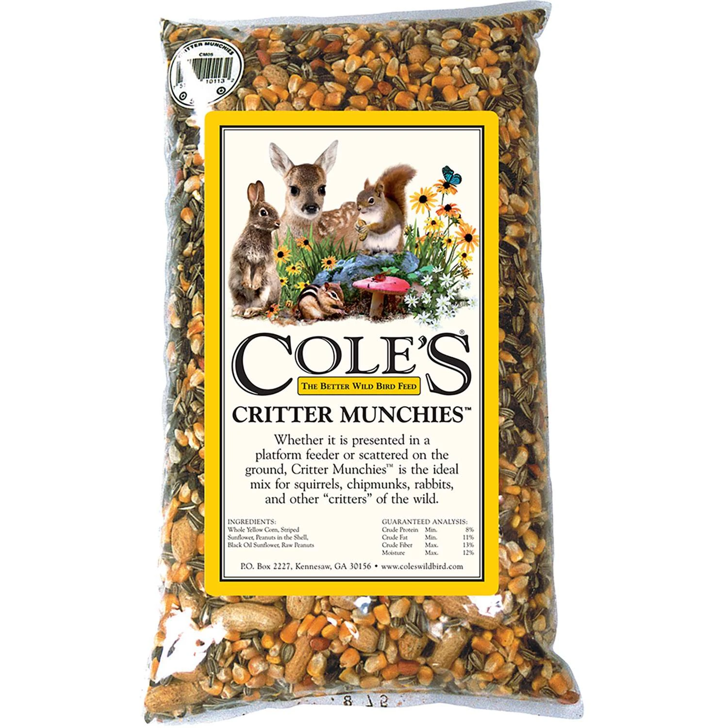 Cole's Critter Munchies Assorted Species Corn Squirrel And Critter Food 5 Lb 1 Cole's Critter Munchies Assorted Species Corn Squirrel And Critter Food 5 Lb