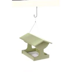 Birds Choice Green Solutions Wild Bird 2 Qt Plastic Fly-Thru Bird Feeder