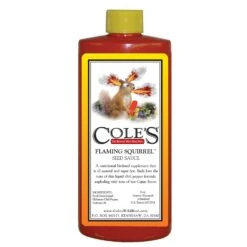 Cole's Flaming Squirrel Assorted Species Soybean Oil Seed Sauce 8 Oz