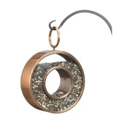 Good Directions Fly-Thru 5 Lb Steel Bird Feeder 1 Ports