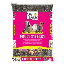 Wild Delight Fruit N Berry Assorted Species Sunflower Seeds Wild Bird Food 20 Lb