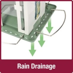 Nature's Way Wild Bird 1.56 Qt. Cap. Metal Country Cottage Gazebo Bird Feeder 4 Ports 8 Nature's Way Wild Bird 1.56 Qt. Cap. Metal Country Cottage Gazebo Bird Feeder 4 Ports -Nestify Shop de20e4ac b48c 482c 95f7 ddd3936c285f